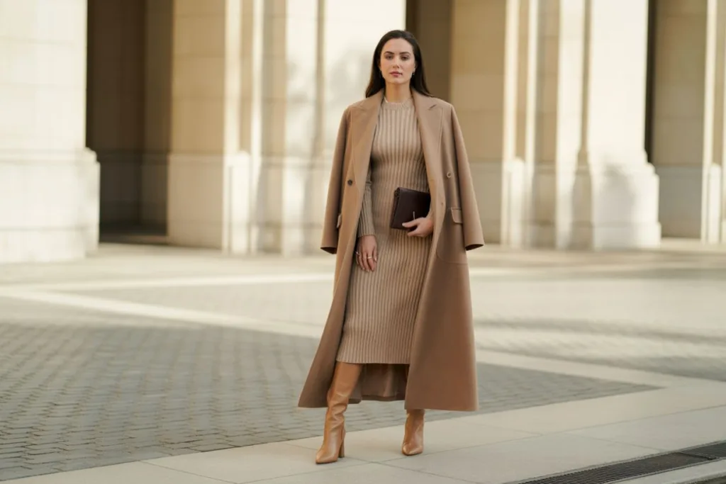 Letisztult női ruha ötletek őszre – az Old Money stílus szabályai szerint (40+ outfit)